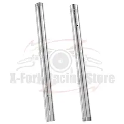 Front Inner Fork Stanchions Tubes Fork Inner Pipes For Honda VTX1800 2002-2008 2003 2004 2005 2006 2007 45mmx603mm/613mm