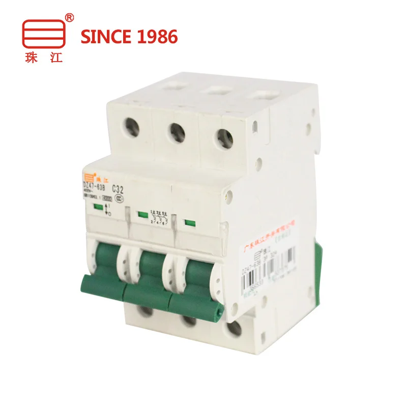 Interruptor de ar de alta qualidade DZ47-63B 3p mcb