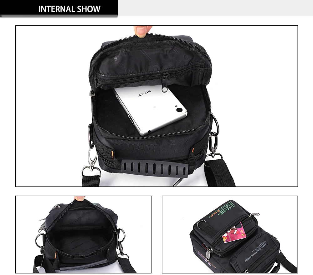 Taktische Männer Messenger Nylon Tasche Outdoor Armee Multifunktions Reisetasche Wasserdichte Telefon Schulter Military Umhängetaschen 3705 – Detail 34