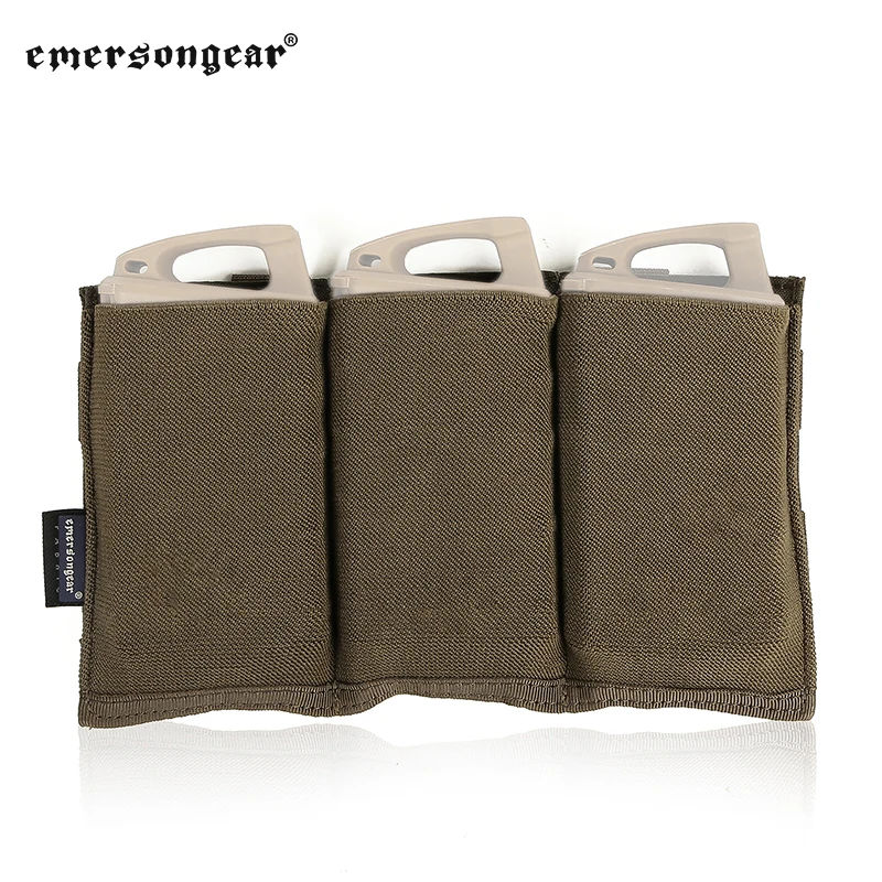 Emersongear Portaplacas MOLLE Triple Cargador Rifle M4 Táctico - imagen 2