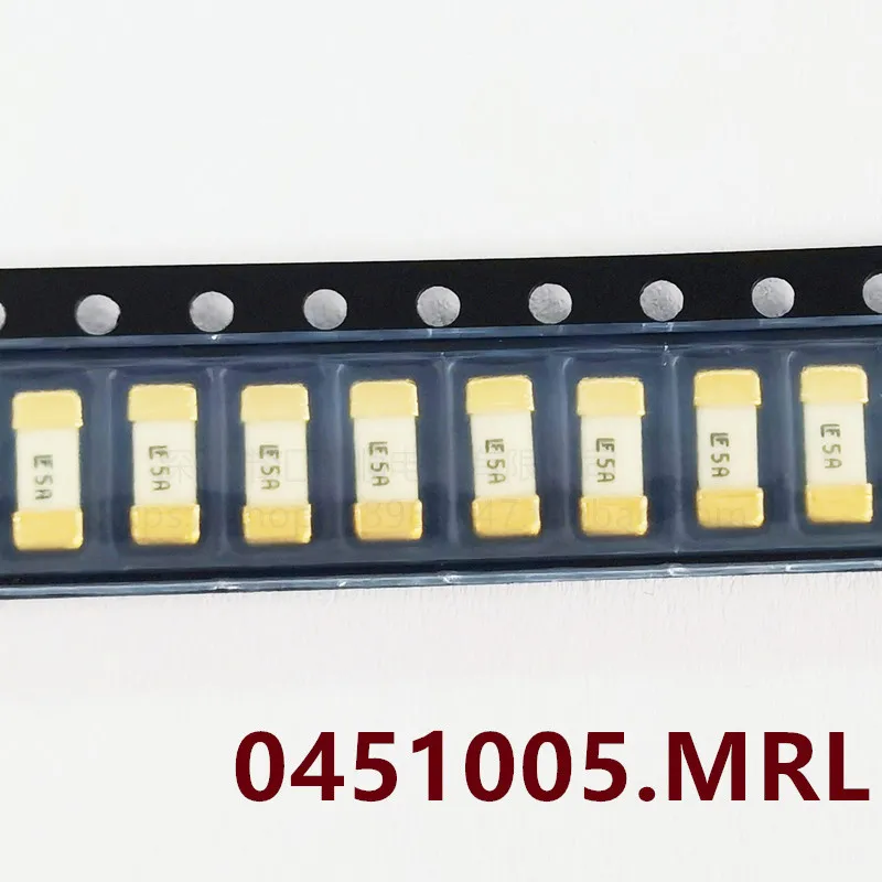 20PCS SMD1808 golpe Rápido Cerâmica Fusíveis 125V 0451001.MRL 1A 0451002 0451003 0451007 0451008 0451010 0451012 0451015