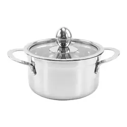 Stainless Steel Thickened Soup Pot Milk Pot Soup Pan Kitchen Boiler Soup Stock Cooking Iduction Gas Pots Boiler Cookware