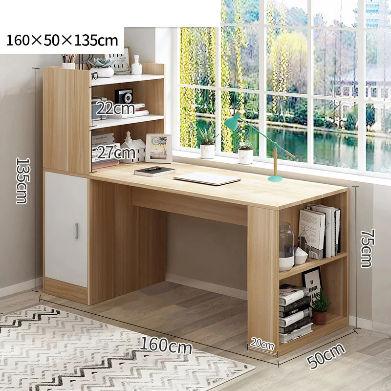 Support de table d'ordinateur portable avec bibliothèque