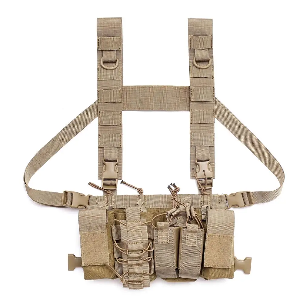 

Tactical Chest Rig Vest Paintball Equipment Magazine PouchesOutdoor Sports Hiking Hunting Vest