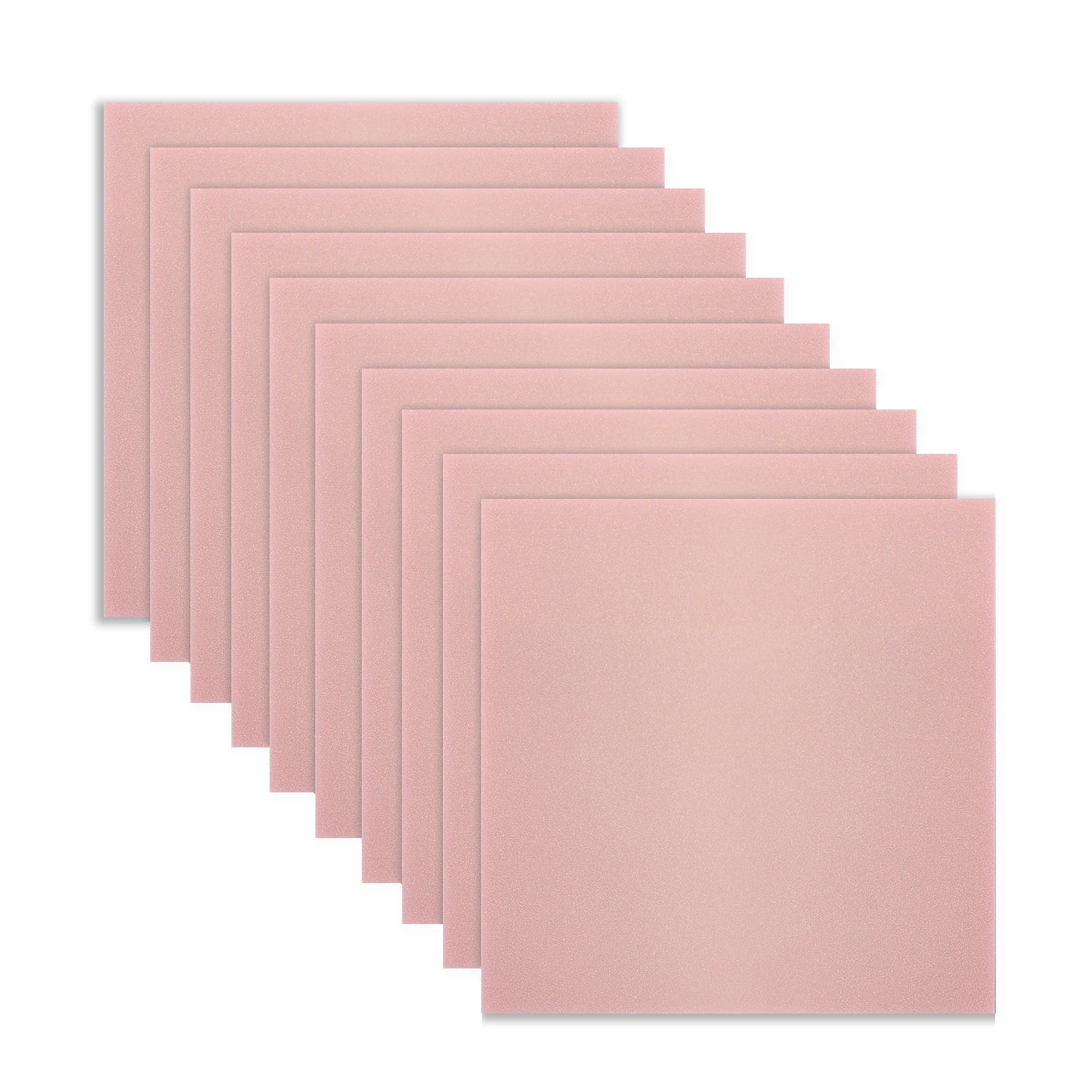 Transparent Clear Fluorescent Sticky Page Flags 3x3 Memo Pad For Planner Label Note Bookmarks School Office Stationery