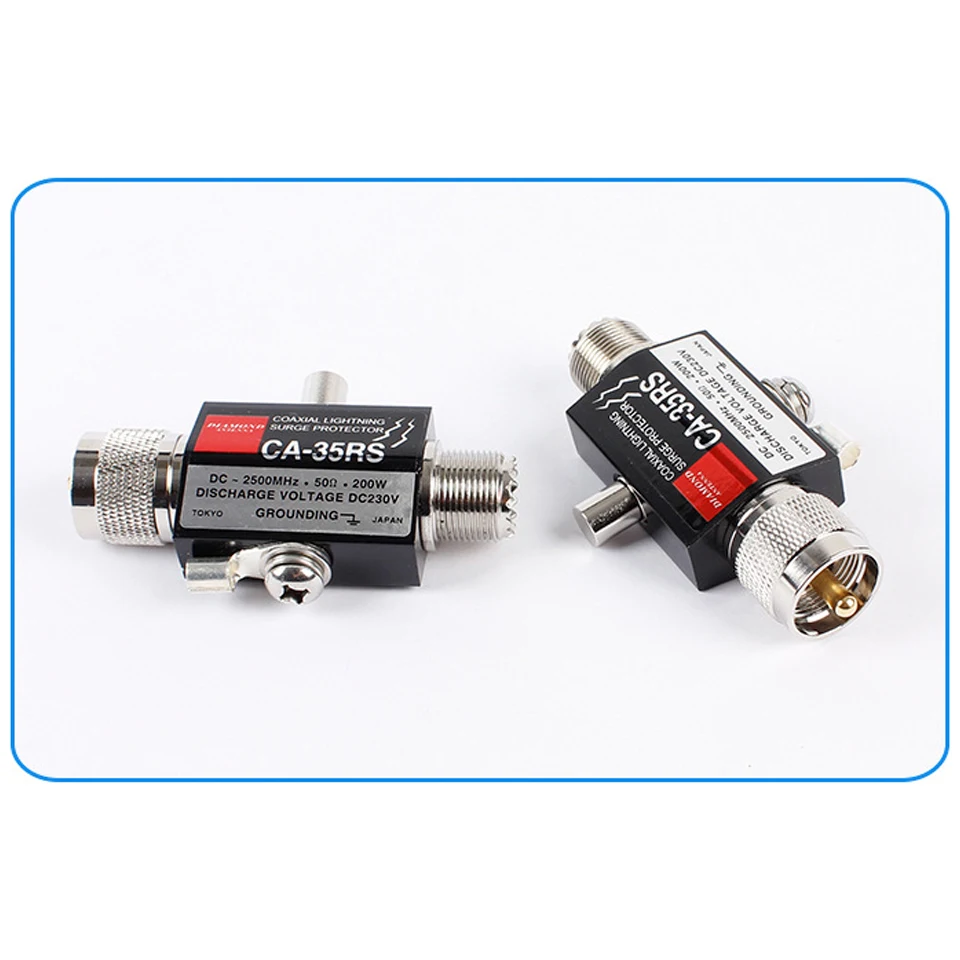CA-23RP CA-35RS PL259 SO239 Radio Repeater Coaxial Anti-Lightning Antenna Surge Protector