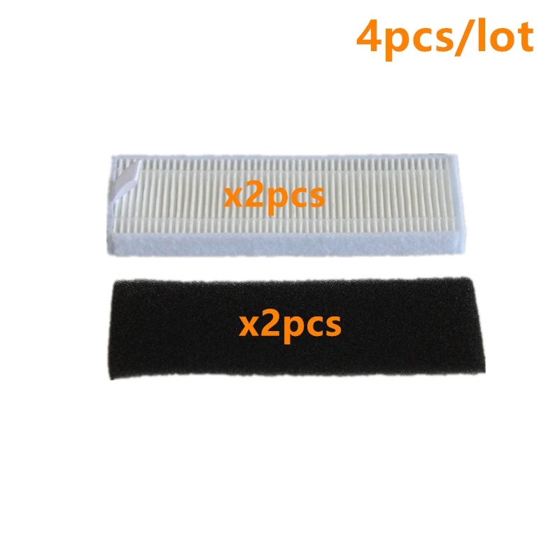 119mm * 43mm * 9mm Robot aspirapolvere filtro HEPA aspirapolvere Robot ricambi accessori sostituzione 100% nuovo