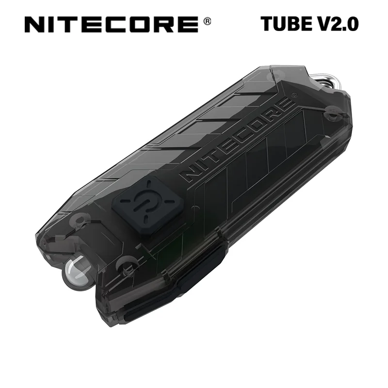 

Переносной легкий карманный фонарик NITECORE TUBE V2.0 для повседневного использования, водонепроницаемый цветной миниатюрный светильник для ключей (с USB-кабелем)