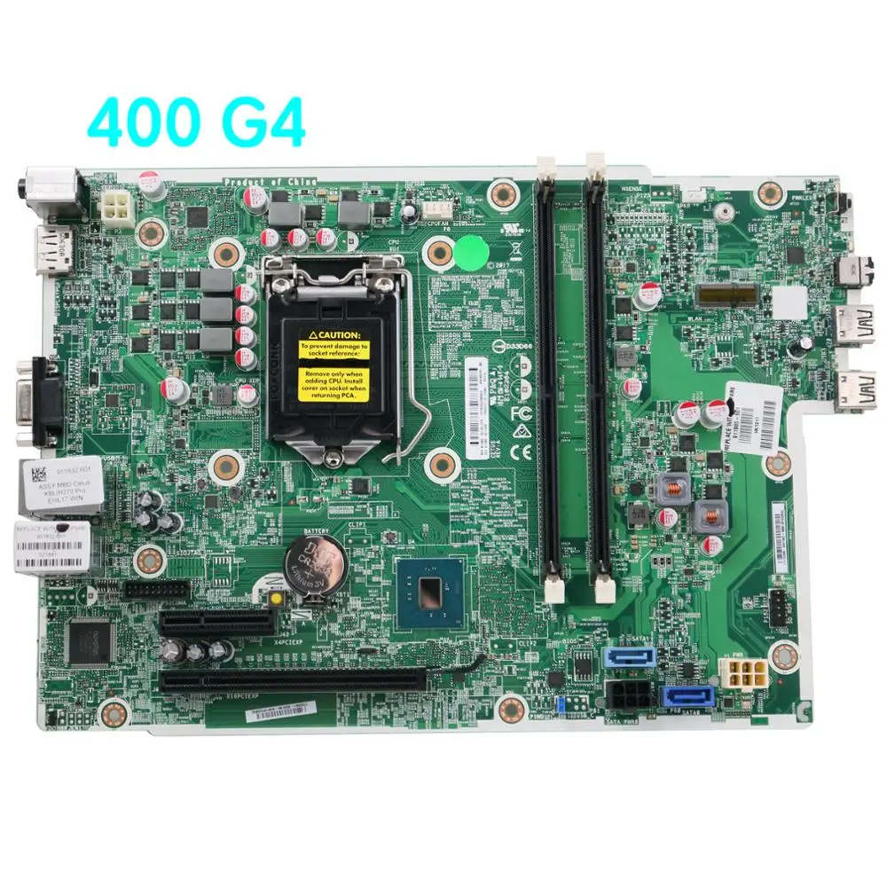 

Suitable For HP ProDesk 400 G4 SFF Motherboard 911985-001 911985-601 900787-001 LGA1151 DDR4 Mainboard 100% tested fully work