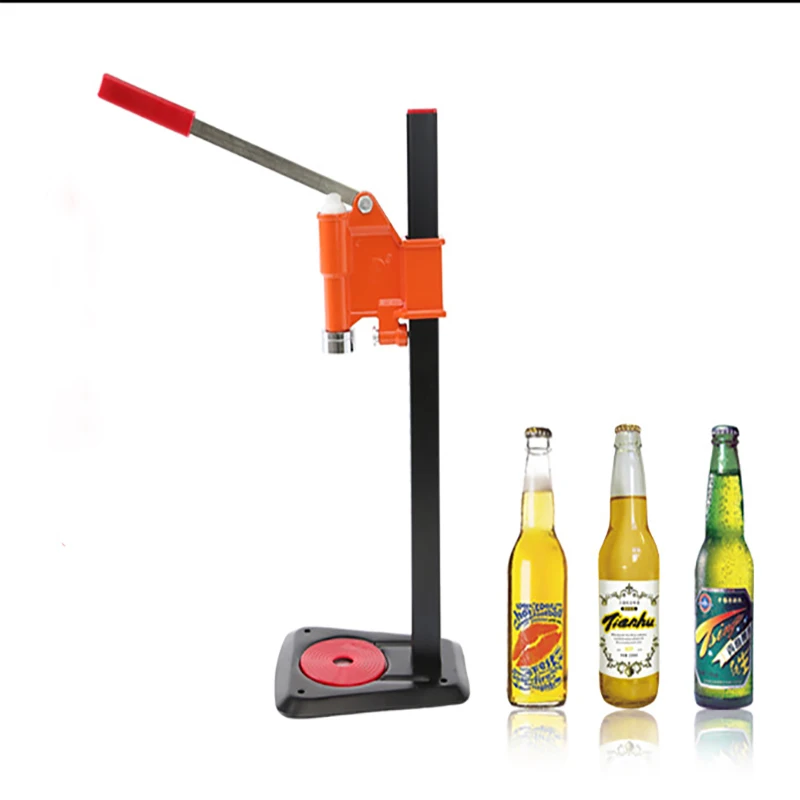 Capper Soft Drink Capping Machine Soda Water Caper  Bottle Capping Machine Manual Beer Lid Sealing Capper Beer