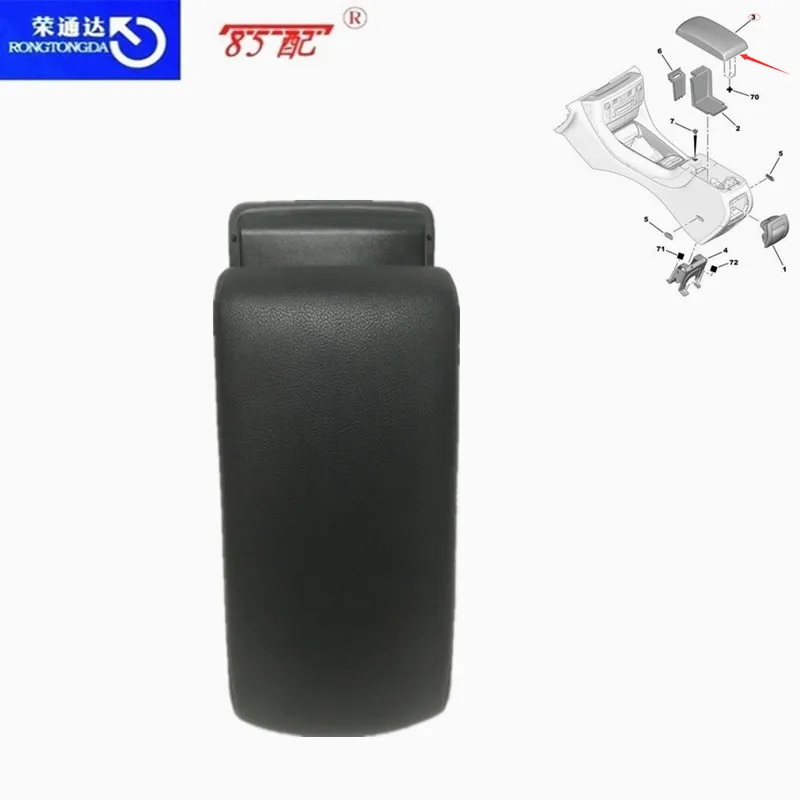 

Brand New Central Channel Handrail Armrest Cover Base 9688418277 For Citroen C5