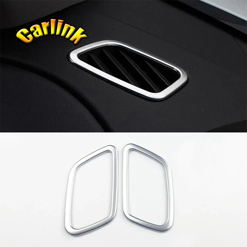 

For Hyundai Creta IX25 2016 2017 ABS Matte air conditioner Vent outlet interior moulding Cover Trim car styling accessories 2pcs