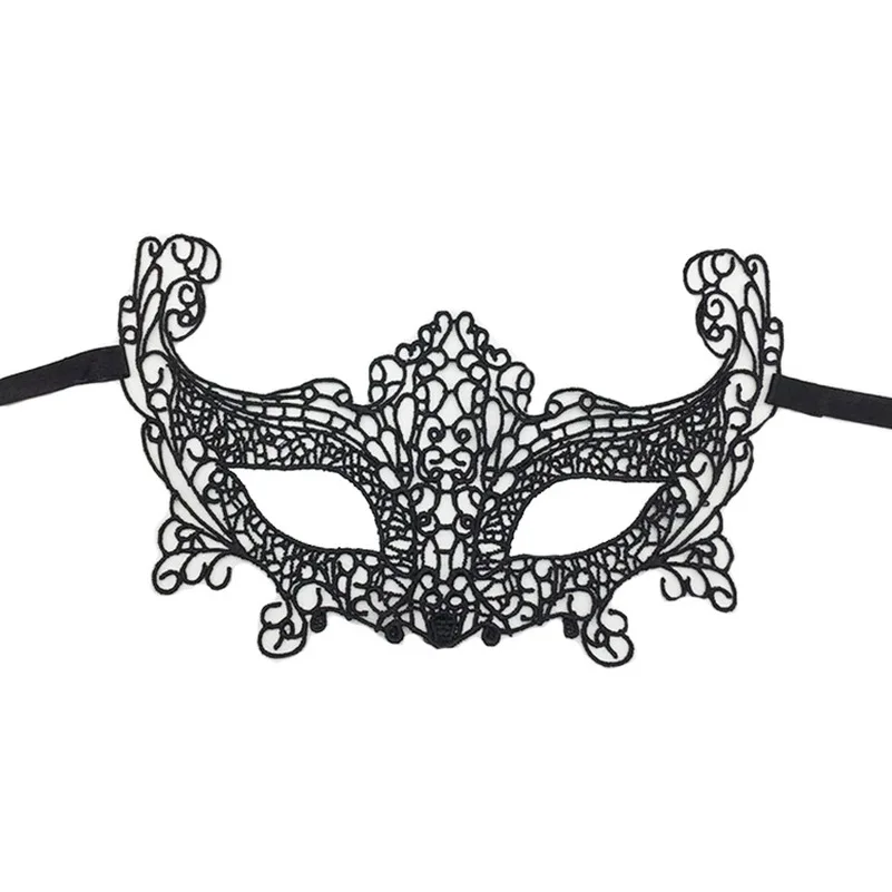 New Women Half Face Fox Butterfly Mask Peacock Lace Unshaped Carnival Party Eye Mask 1000pcs/lot