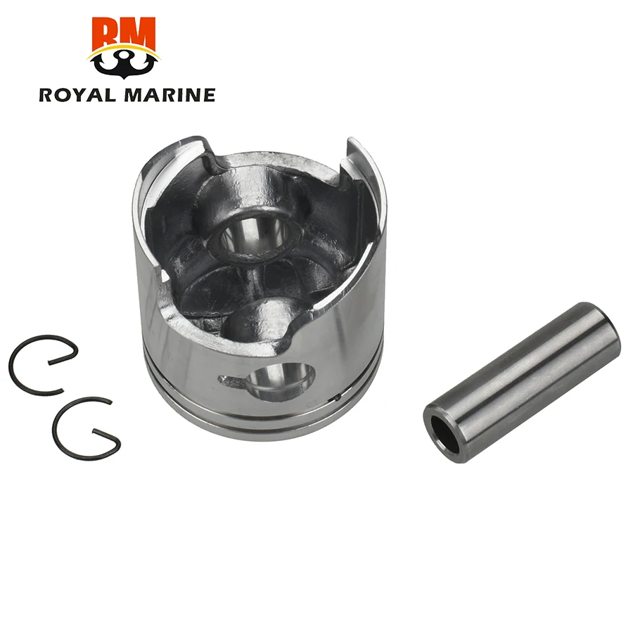 3B2-00001 Piston Kit Std 50MM For Tohatsu Nissan Outboard 9.8HP 8HP 2T MERCURY 6HP 3B2-00001-0 3B2-00011-0 3B2-00011 view 2