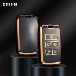 New TPU Car Remote Key Case Cover Shell For Land Rover Range Rover Evoque Discovery Sport Velar For Jaguar XE XF E-Pace F-Pace