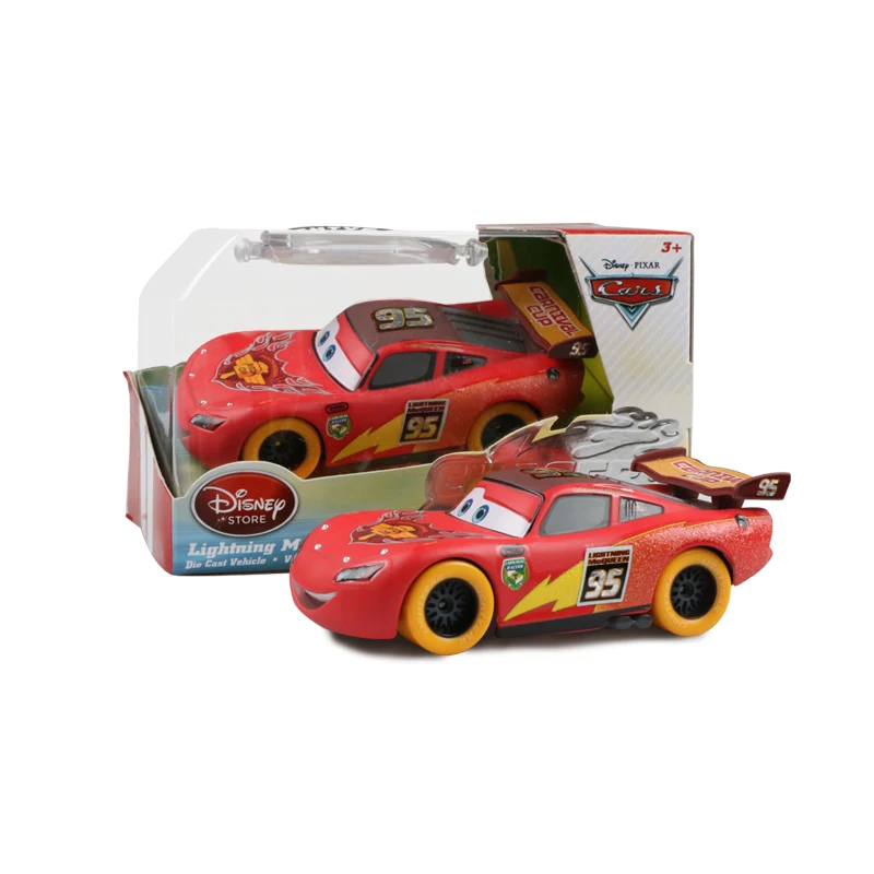 Disney Car 2 3 Lightning Mcqueen 1:55 Uncle Truck Diecast Model Vehical Gift Car Toys for Boys