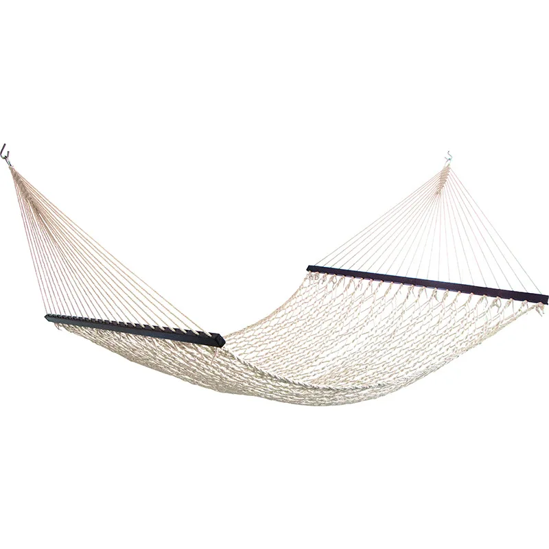 Hammock Outdoor Fashion Casual White Cotton Rope Net Hammock Indoor Comfortable Super Load-bearing Hammock 200x150CM