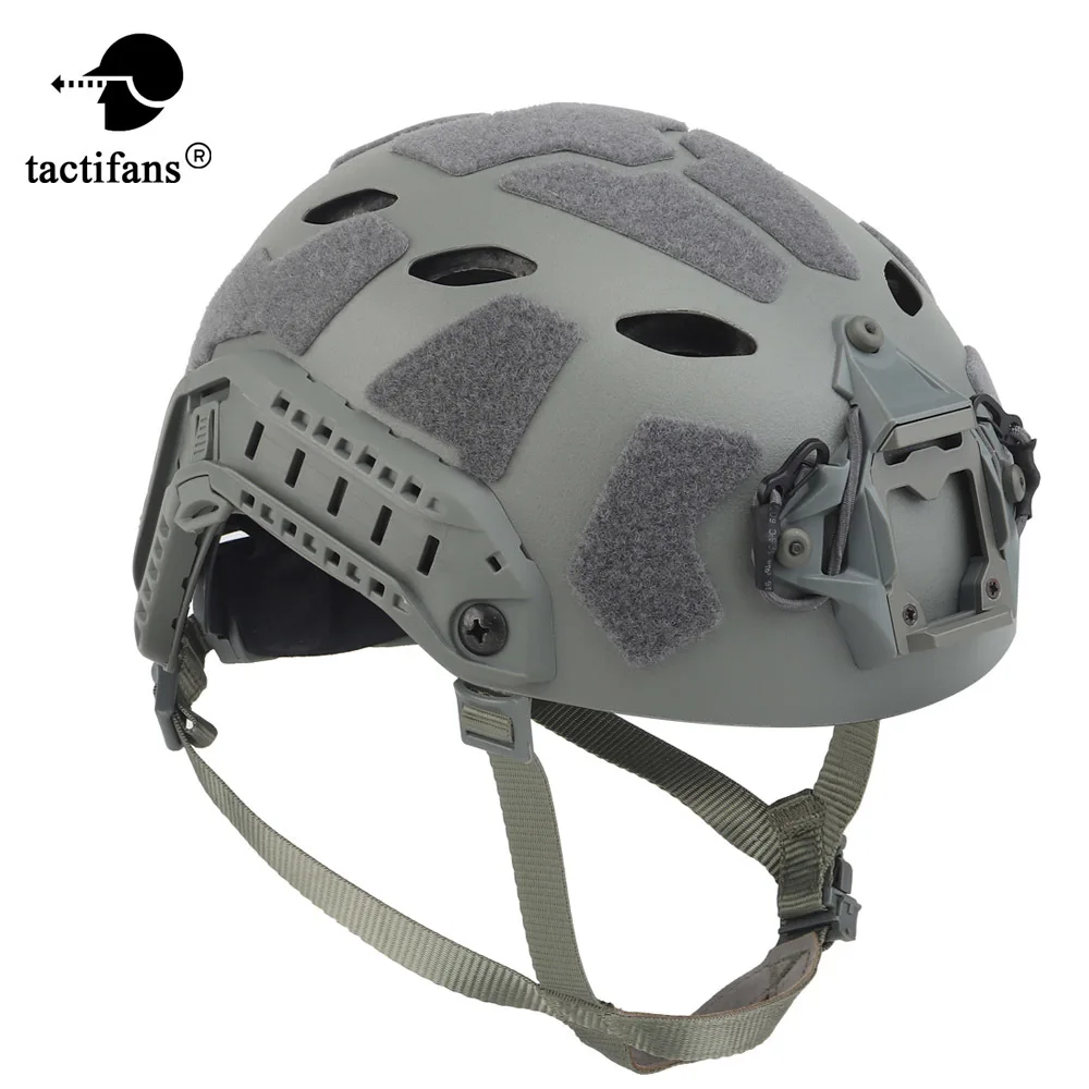 Modular capacete protetor rápido sf super alta corte capacete versão leve cs combate ciclismo equipamento de tiro paintball