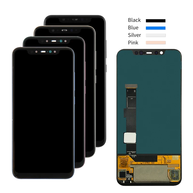 LCD For Xiaomi Mi 8 Display With Frame LCD Touch Screen 6.21\