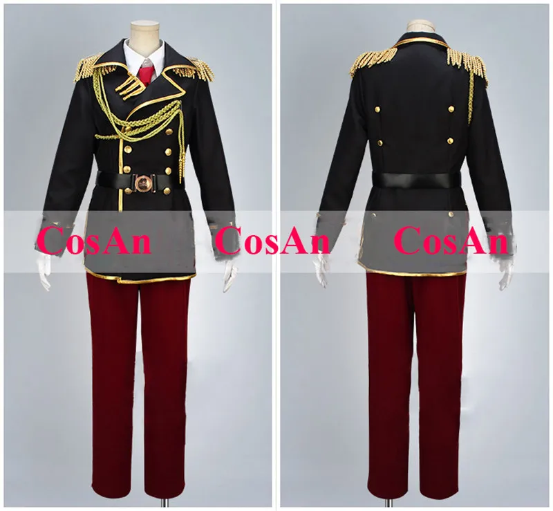 Hot Anime K Totsuka Tatara Cosplay Costume Spoon Handsome Fashion Military Uniform Activity Party Role Play Clothing Custom-Make