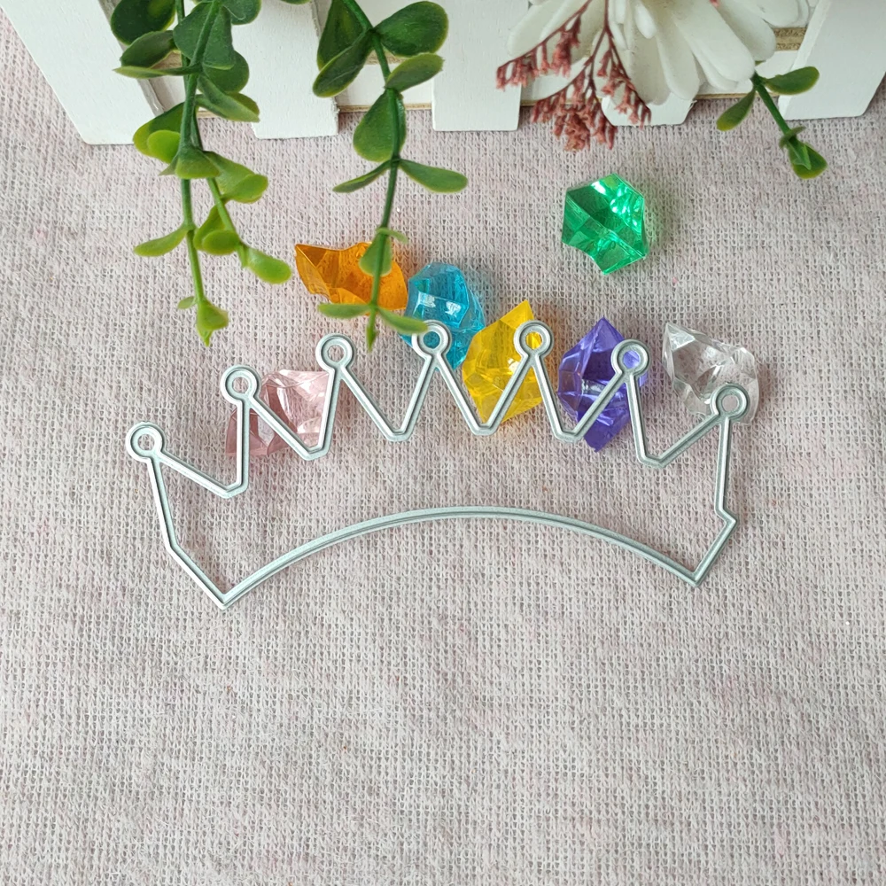 New Crown Flower Metal cutting Die scrapbook Decoration embossed Photo album Decoration Card making DIY Handicrafts