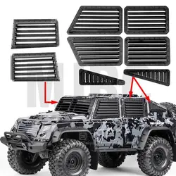 For Trax Trx-4 Tactical Unit Defensive Sideguard Kit 3d Printing Side Window Armor Front Windshield Defense Bezel 82066-4