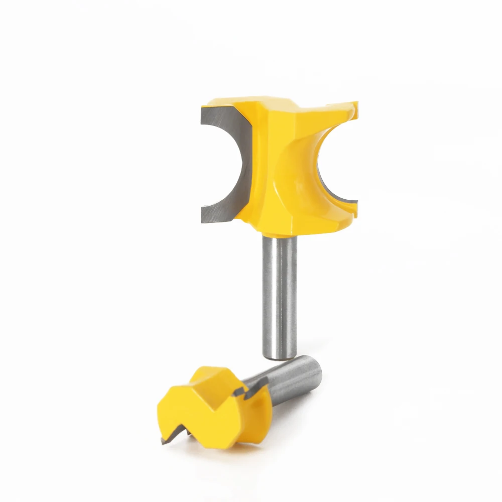 Woodworking Decorative Profiling Router Bit 8mm Shank Half Round Ball Cutter for Wood Trimmer Engraving Machine Milling Cutter