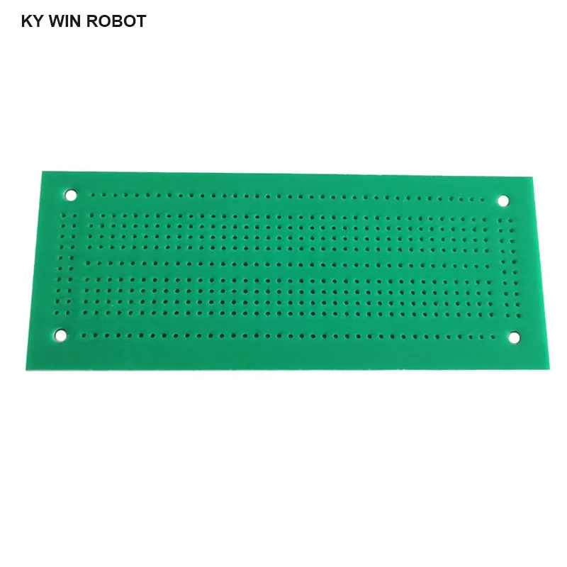 1pcs DIY 4.7*11.6CM Green Single Side Prototype Paper PCB Universal Experiment Matrix Circuit Board 47x116MM For Arduino