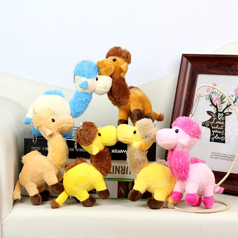 Desert camel plush pendant toy doll tourist attraction children's gift small doll bag bed decoration christmase birthday gift