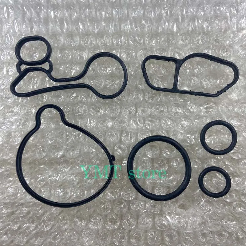 6PCS/Set Oil-Cooler Gaskets OE# 55566784 55565385 55568536 55568539 Fit For Chevrolet Cruze Sonic Trax Encore 1.4T Astra