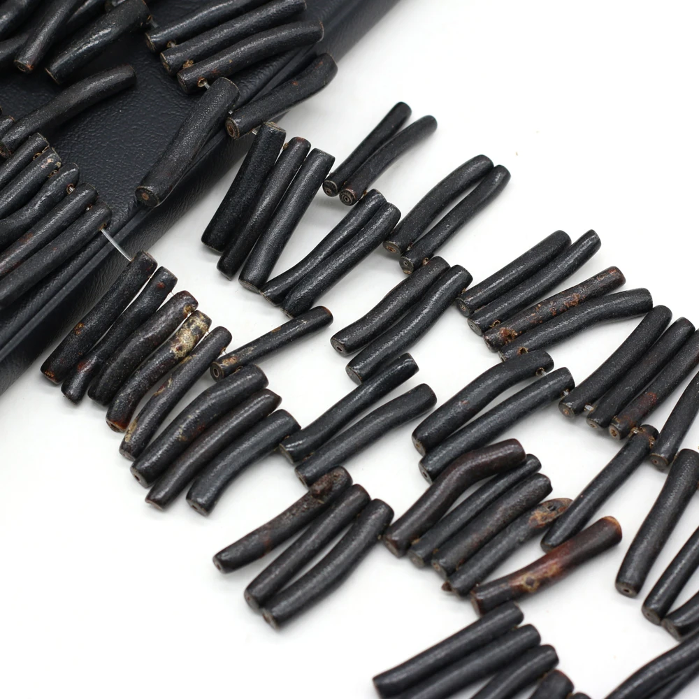 Top Black Coral Beads Tree Branch Shape Loose Bead Good Quality for Jewelry Making Women Bracelet Necklace Crafts