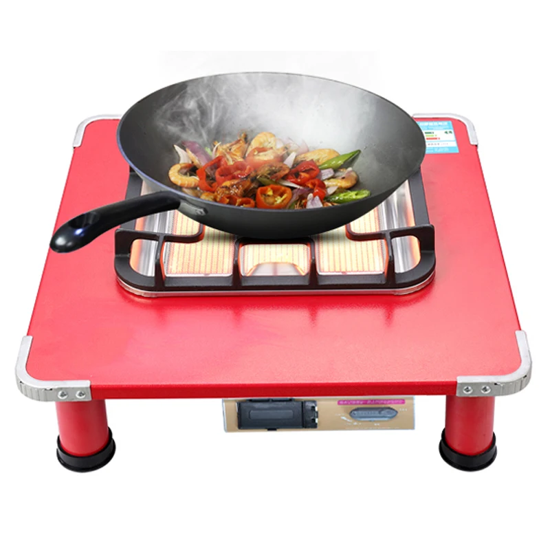 Gas Heating Table Grill Brazier Liquefied Petroleum Gas Natural Gas Heater Household Indoor Living Room Gas Grill 4.2KW