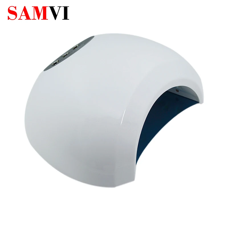 SAMVI 48W HA CONDOTTO LA Lampada Del Chiodo UV Lampada GelHigh di Potenza Per Le Unghie Tutti I Gel Nail Polish Dryer Sensore di Sole Ha Portato luce Unghie artistiche di Strumenti per Manicure