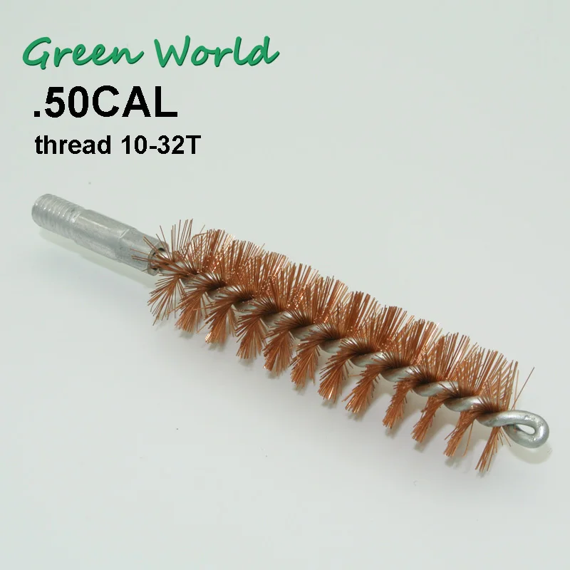 Green World.50cal-12ga Phosphorbronze-Bohrungsbürste, Pistolenreinigungsbürste – Detail 1