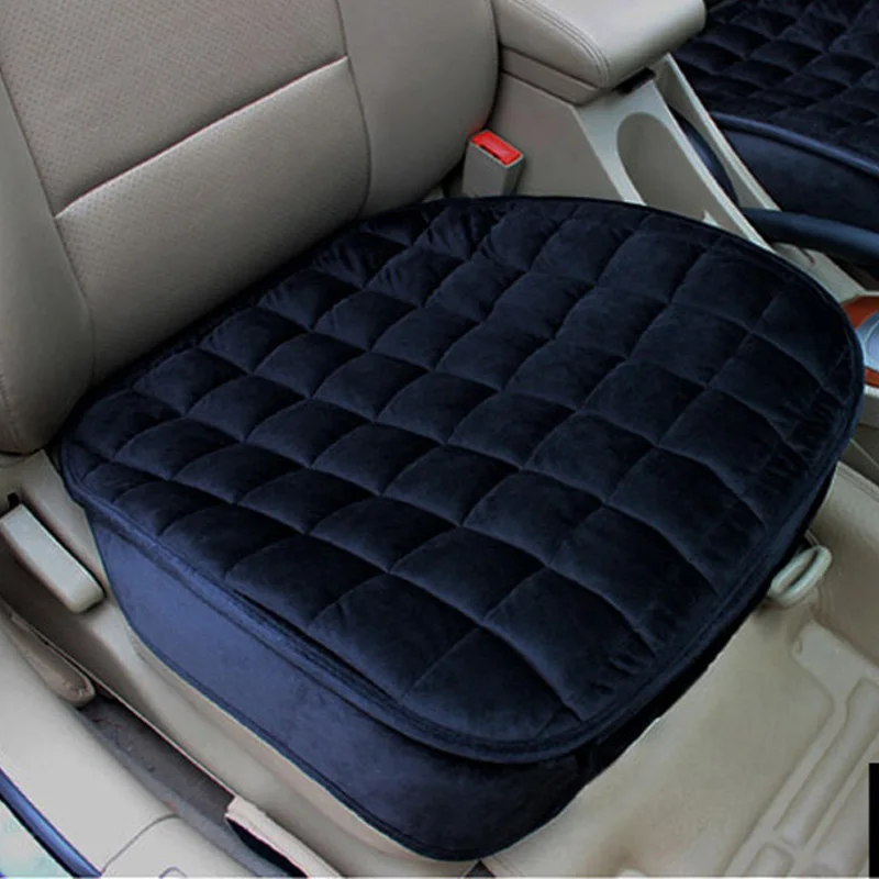 Flocking Cloth Keep Warm Not Moves Car Seat Cushions Non Slide Auto Protector Winter Accessorie For Lada Vesta E1 X20