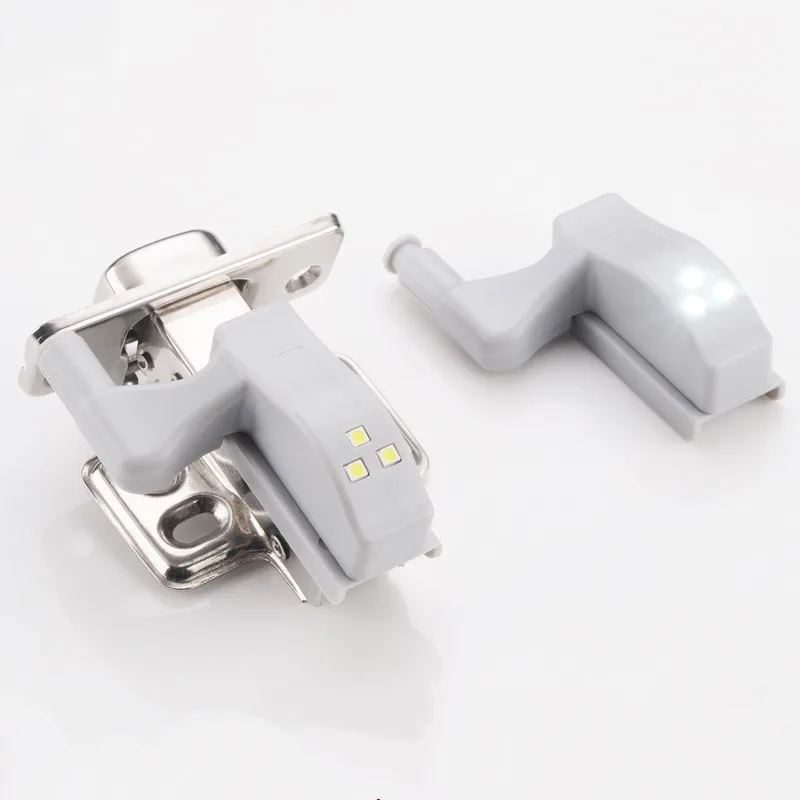 LED Under Cabinet Light Universal Wardrobe Light Sensor Led Armario Inner Hinge Lamp For Cupboard Closet Kitchen