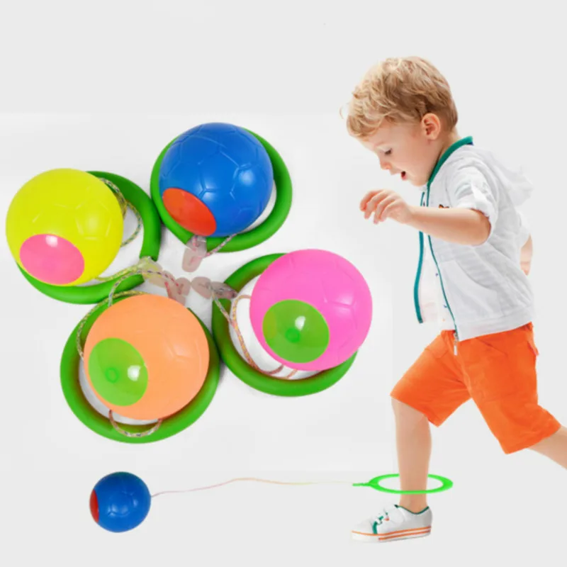 Balle de saut en plein air, jouets de sport amusants pour enfants, exercice de Coordination, équilibre, entraînement de réaction, jeux pour parents et enfants