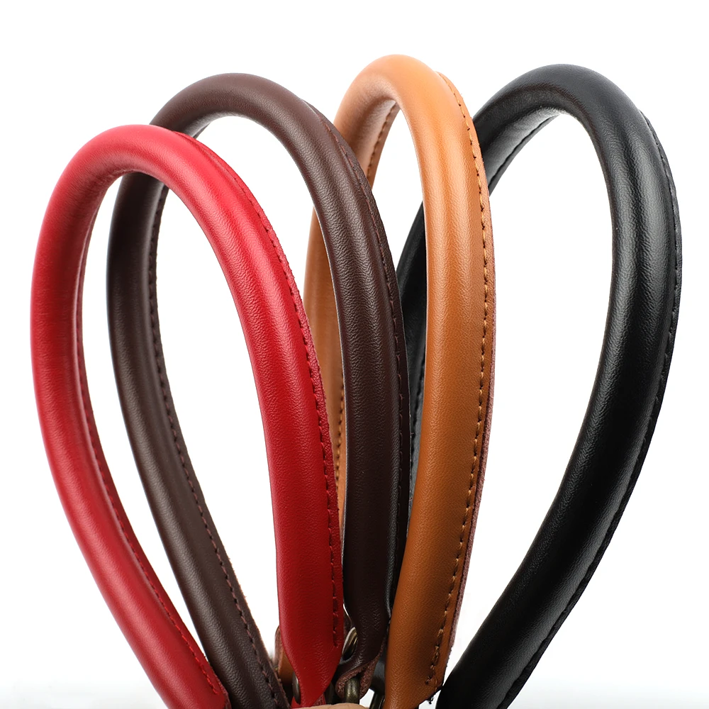 2Pcs 40cm 50cm 60cm Genuine Leather Handle Bag DIY Fasteners Pens Replacement Bag Handles Band Belt Handmade Bag Accessories