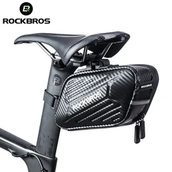 ROCKBROS Rainproof Bike Saddle Bag Large Capacity Bicycle Pannier Cycling Tail Rear Pouch Bag Reflective Bicycle Accessories