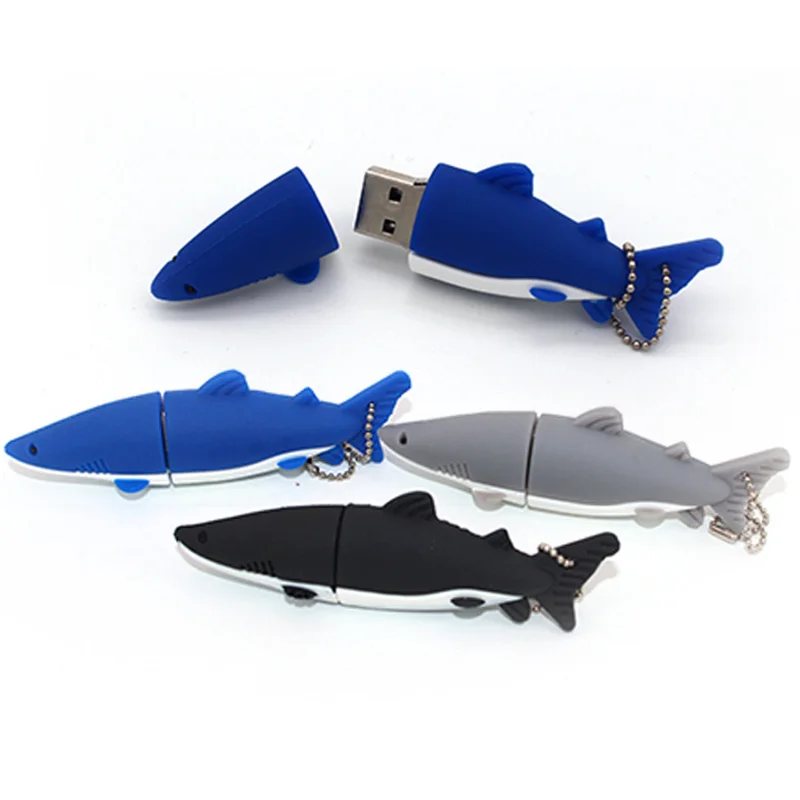 

Shark Cartoons Pendrive 128gb 64gb 32gb 16gb 8gb 4gb Usb Flash Drive Memoria Usb Stick 256gb Usb 2.0 Pen Drive U Disk Flash Disk