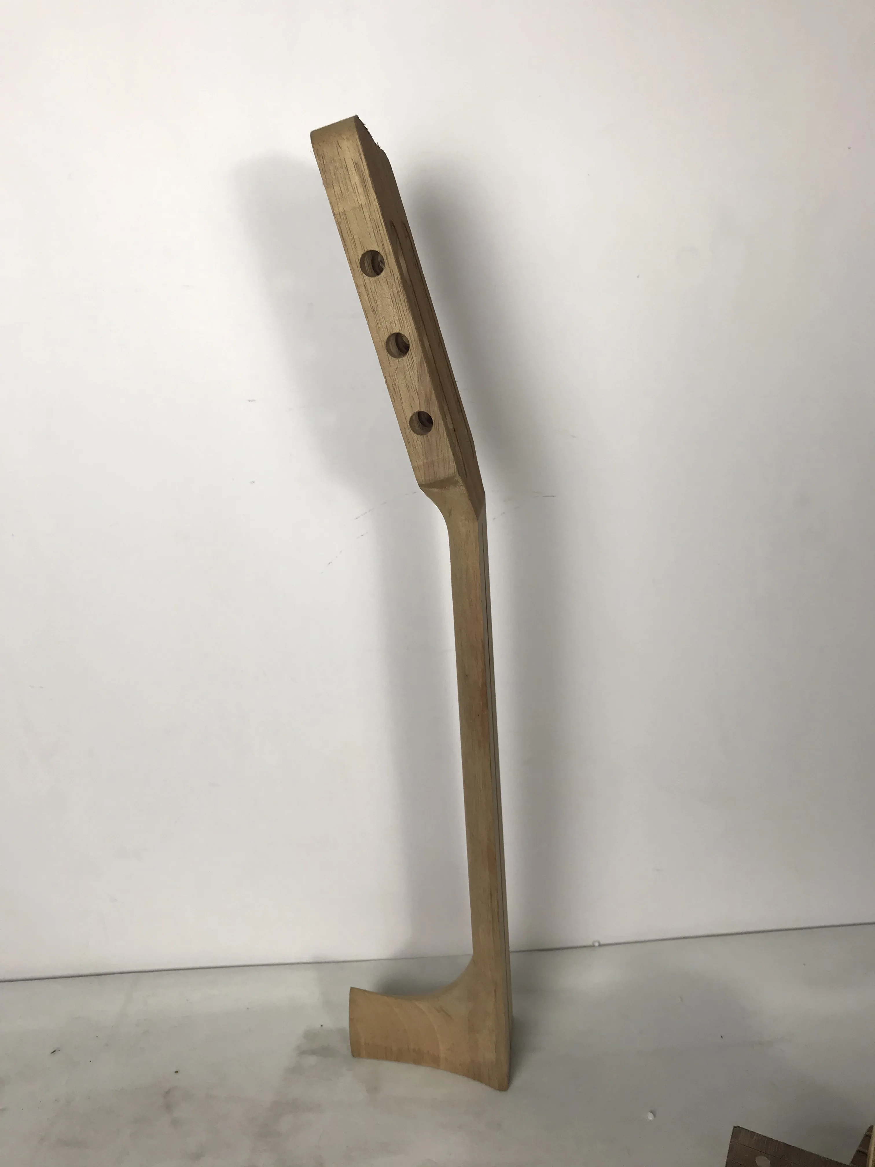 Mahogany Acoustic Guitar Neck Part, Luthier Tool, Accessory for Classical Folk Guitar, Unfinished DIY Replacement, High Quality