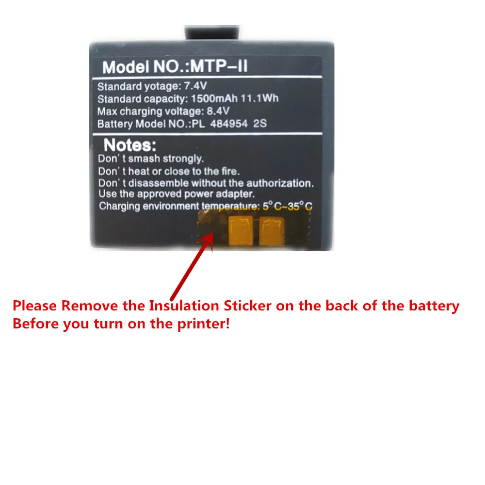 Handheld 58MM Mobile Pocket Bluetooth Thermal Printer Mini Portable Wireless Receipt Printer Window Android iOS for Retail Store