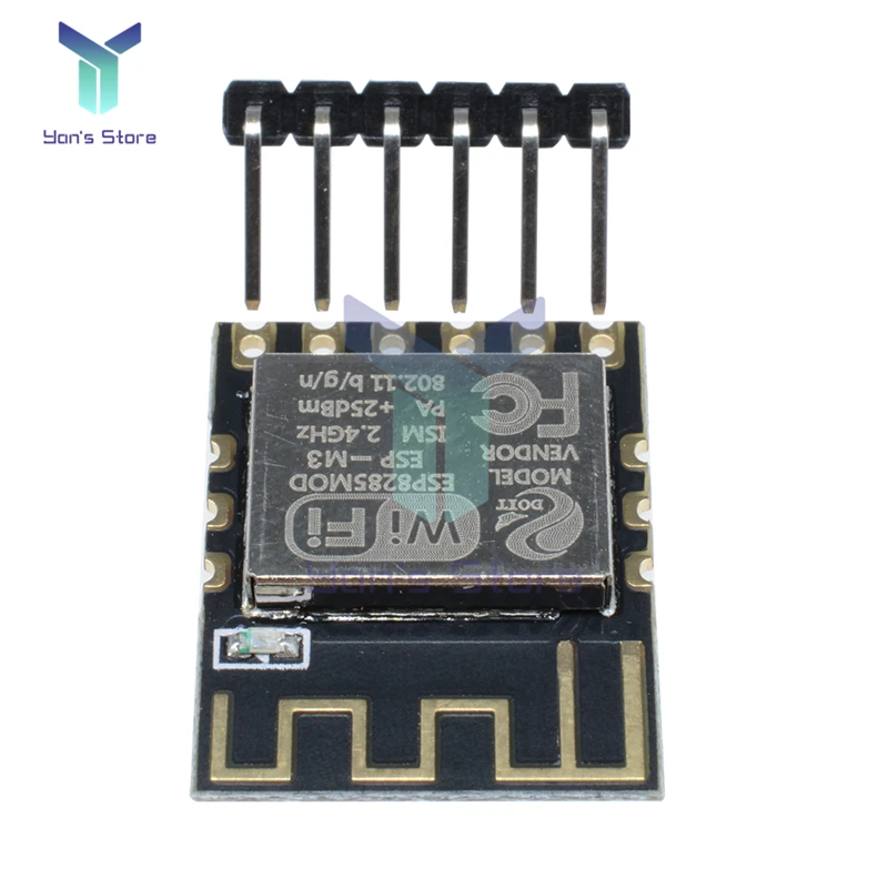 ESP-M3 Ultra-kecil Mini Ultra-kecil Jarak Jauh dari ESP8285 Modul Transmisi WiFi Nirkabel Seri Sepenuhnya Kompatibel dengan ESP8266
