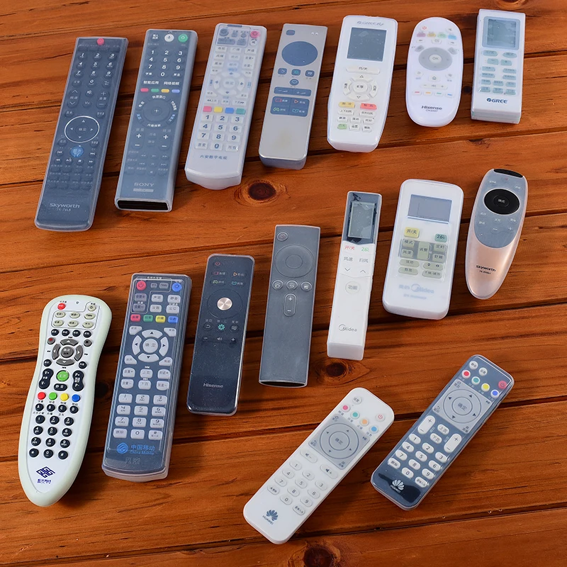 Dust Protect Protective Storage Bag Portable Silicone Air Condition Control Case TV Remote Control Cover
