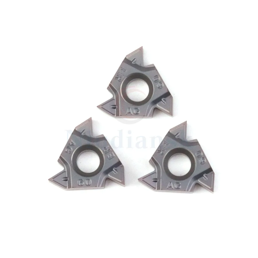 Ferramentas de torno cnc 16ir, 16er a55 g55 ag55 sk2025 16er a60 g60 ag60 sk2025 para inserção de rosca em carboneto, para processamento de aço inoxidável
