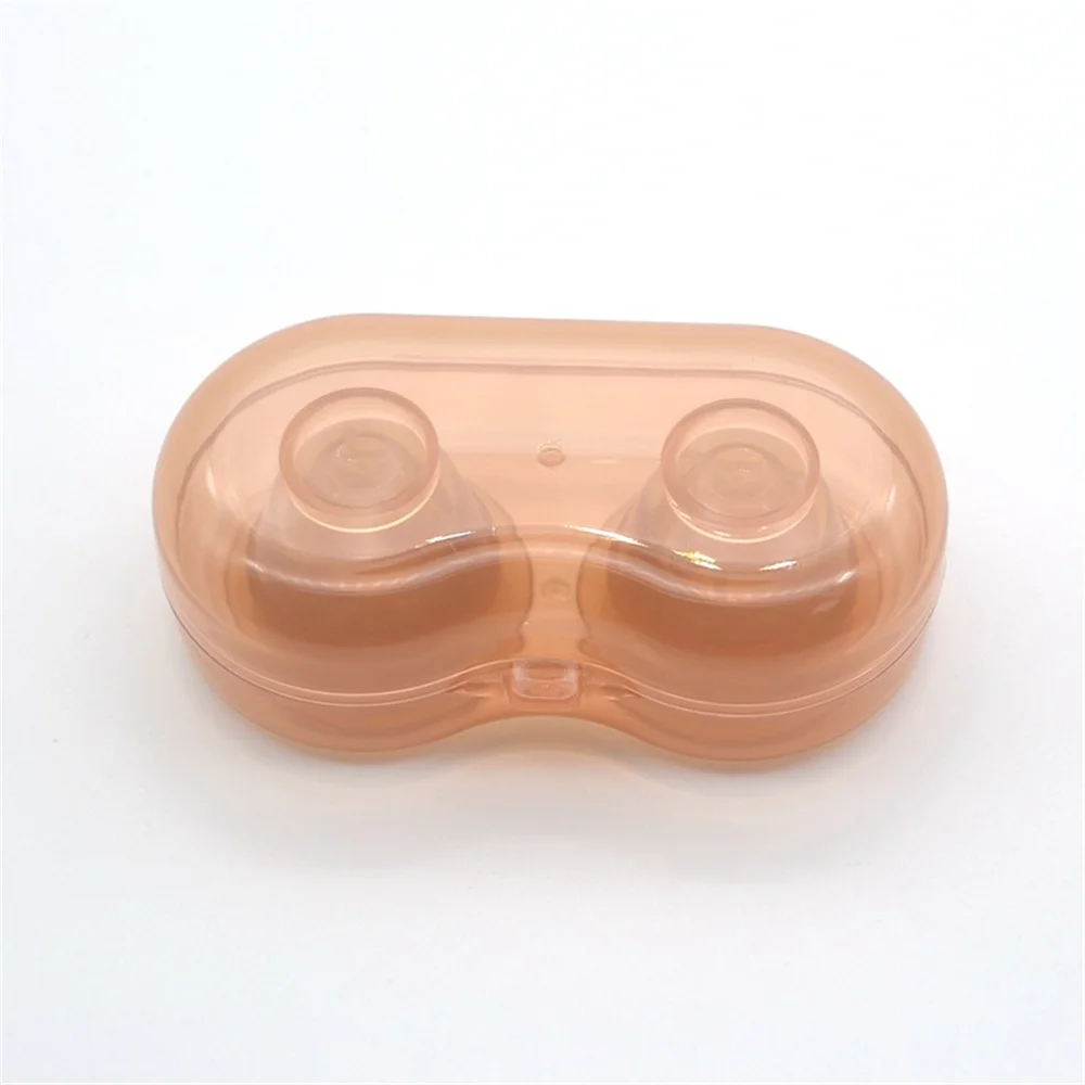 2PCS Silicone Nipple Suction Device Orthosis Painless Nipple Suction Cup Puller Maternal Lactation Supplies Enlarged Breast