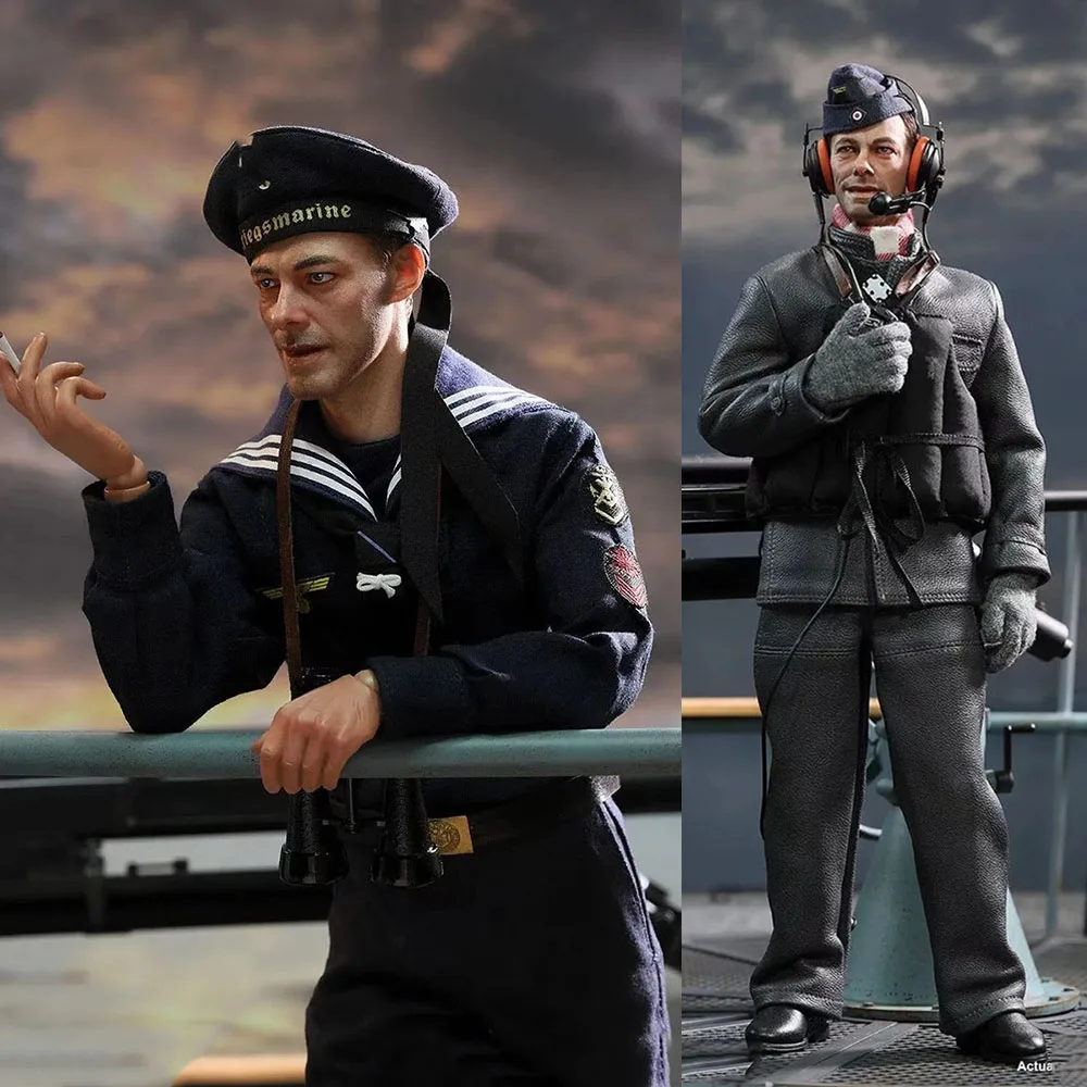 

DID D80153 1/6 Men Solider WWII U-boat Tech Sergeant Full Set With Handheld Wind Ball Tester Goggles 12" Action Figure Doll