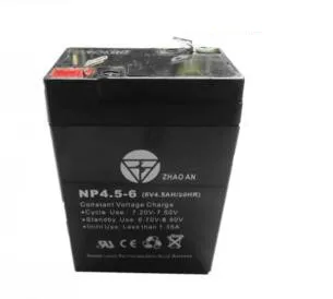 free ship 6V 4.5AH lead acid battery vrla rechargeable battery children car battery