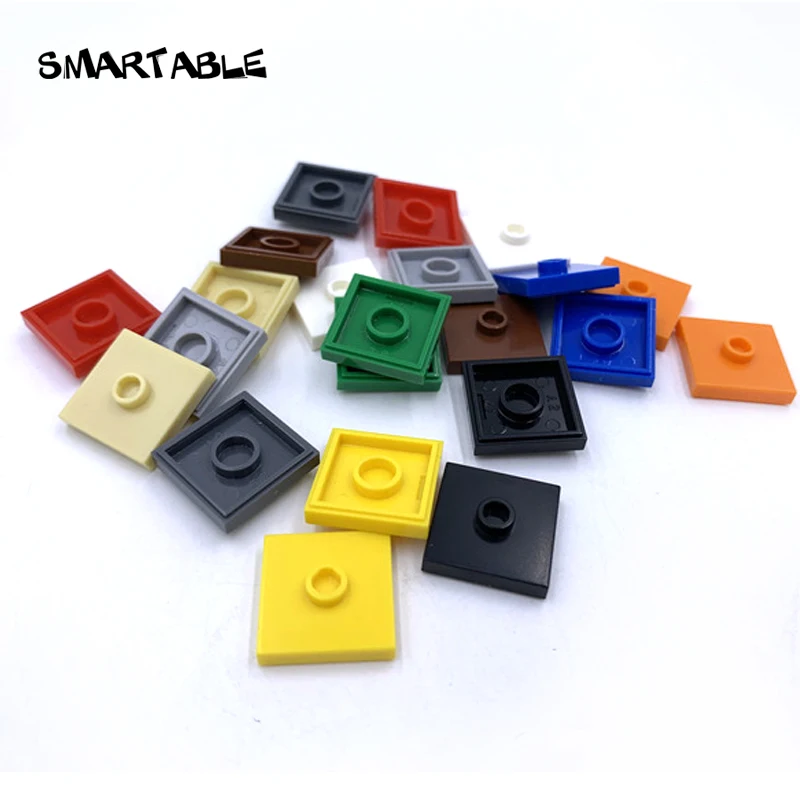 

Smartable Plate 2x2 with Groove and 1 Center Stud Building Blocks Brick MOC Part Toys For Kid Compatible 23893 /87580 190pcs/Lot