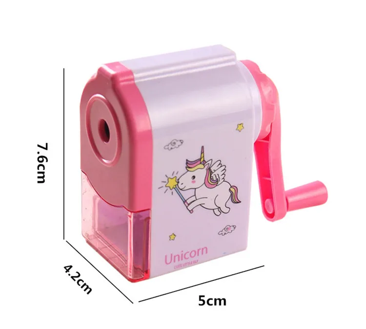 นักเรียนเรียนรู้เครื่องเขียนดินสออัตโนมัติ Sharpener Hand Sharpener ปากกากบนักเรียนรางวัลเครื่องเขียน